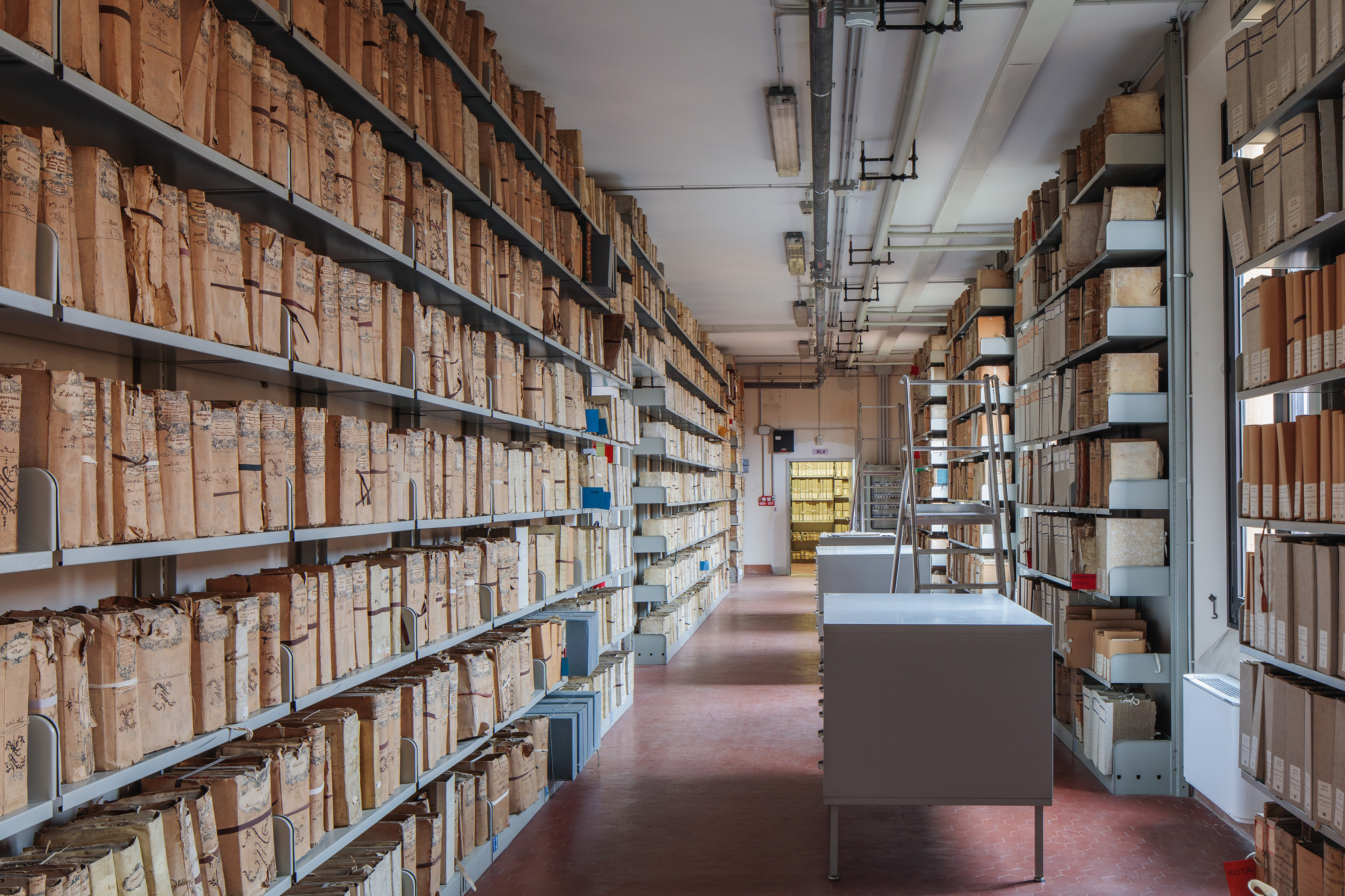 Panoramica dei depositi