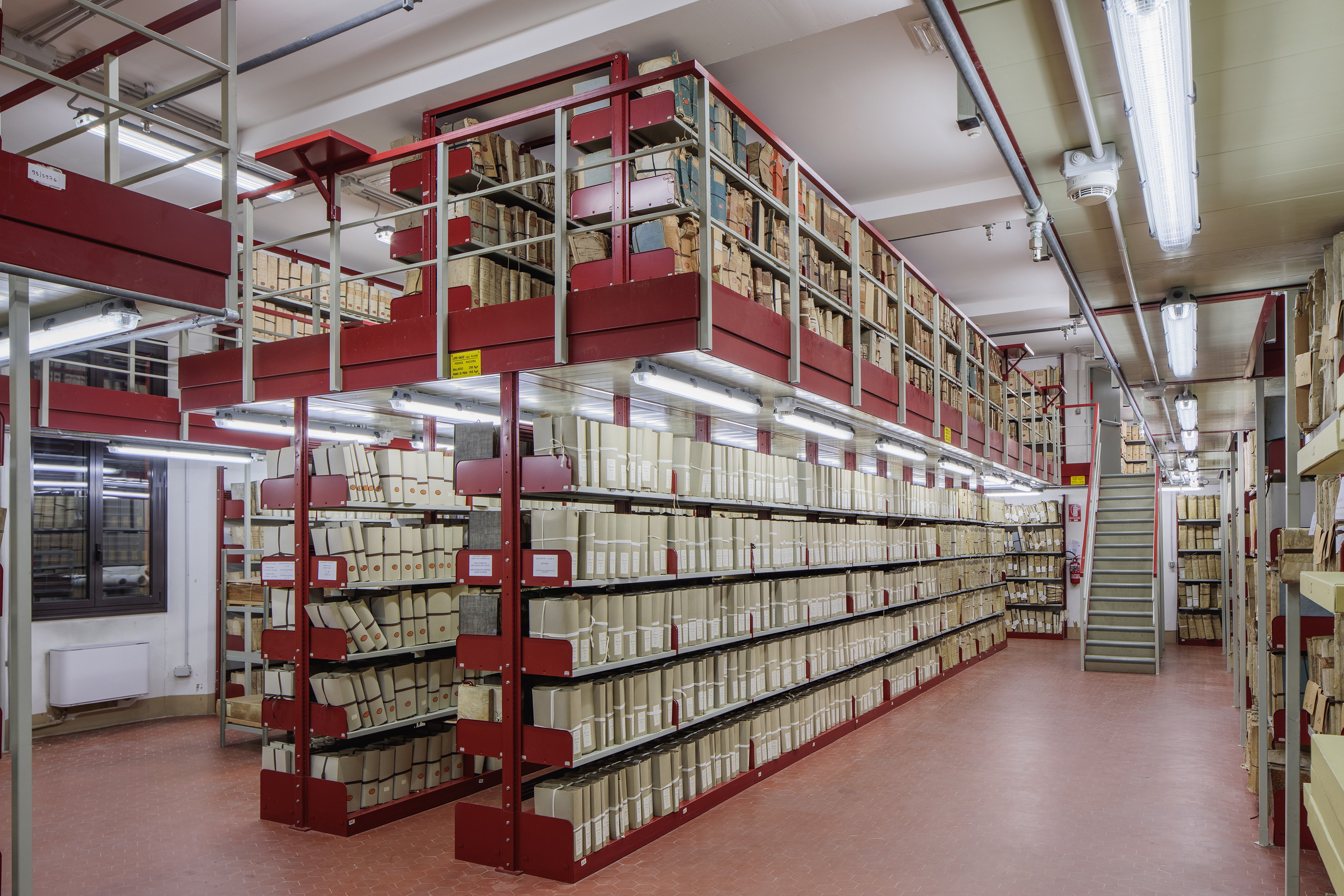 Panoramica dei depositi