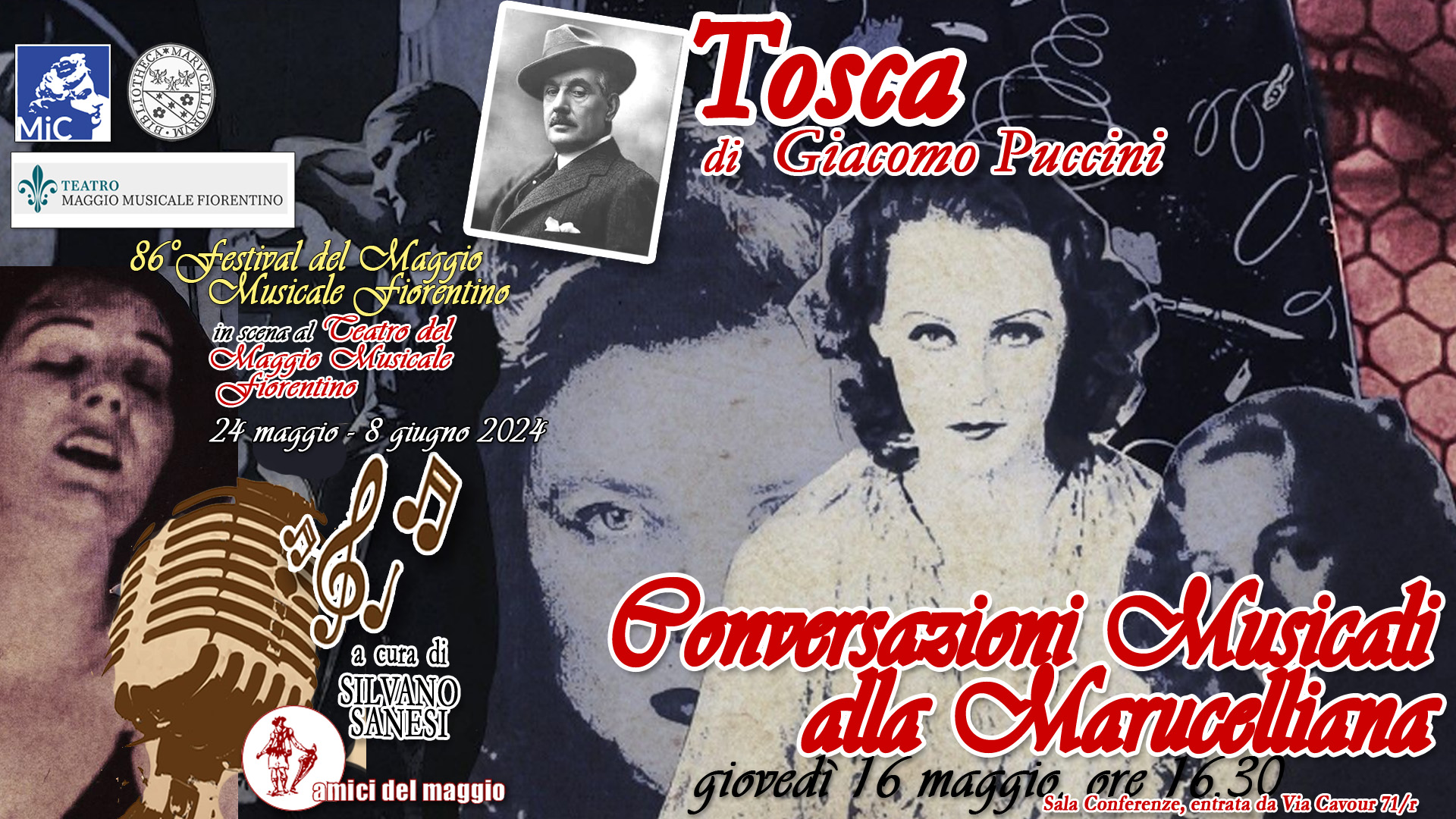 Conversazioni musicali alla Marucelliana: "TOSCA" di Giacomo Puccini