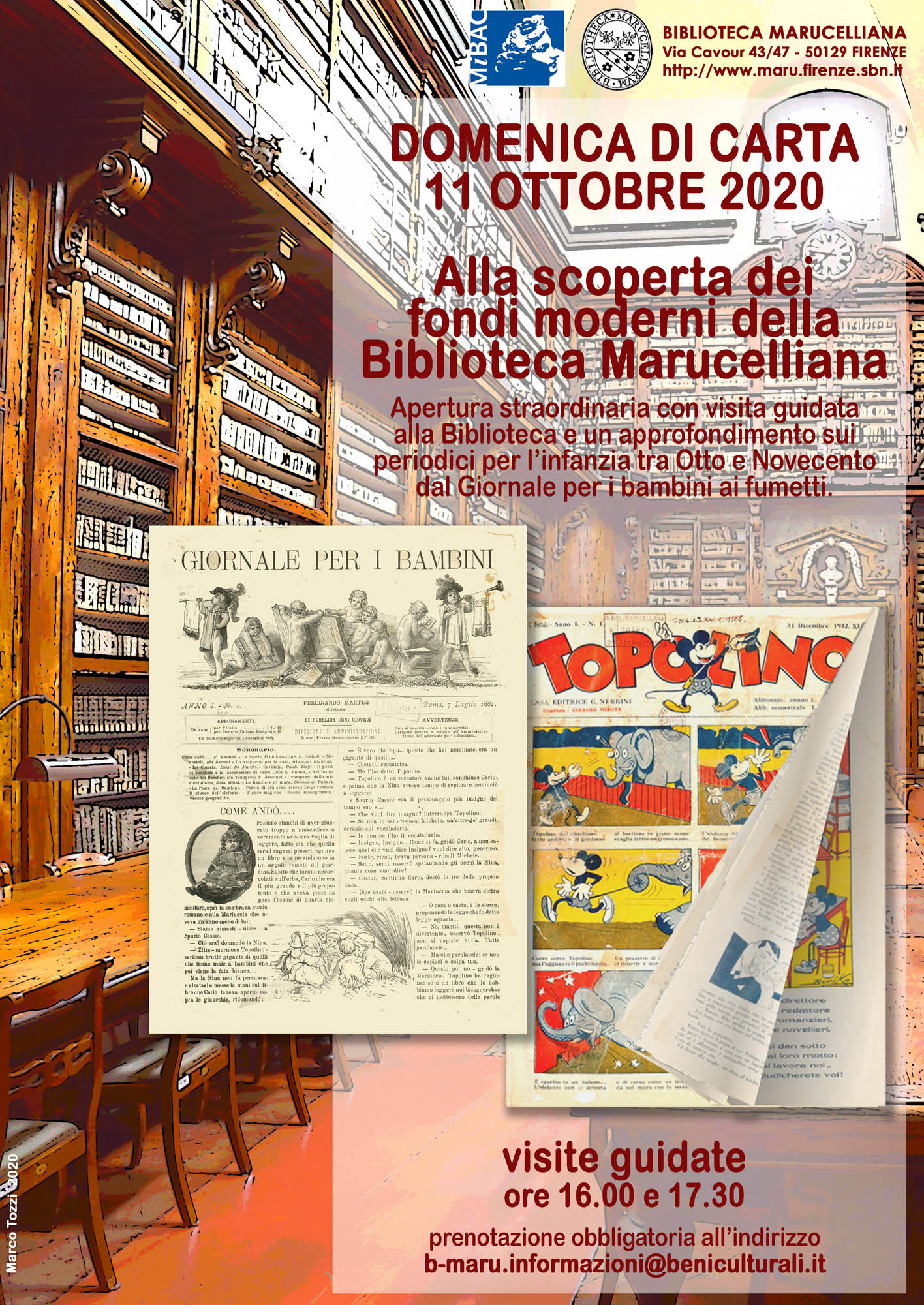 Alla scoperta dei fondi moderni della Biblioteca Marucelliana