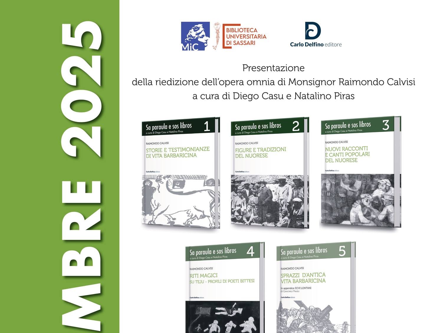 “Sas paraulas e sos libros”