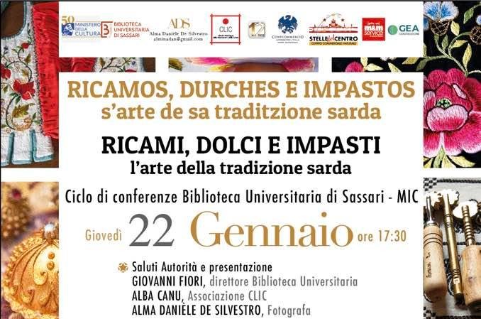 Ciclo conferenze BUSS - Ricamos, durches e impastos