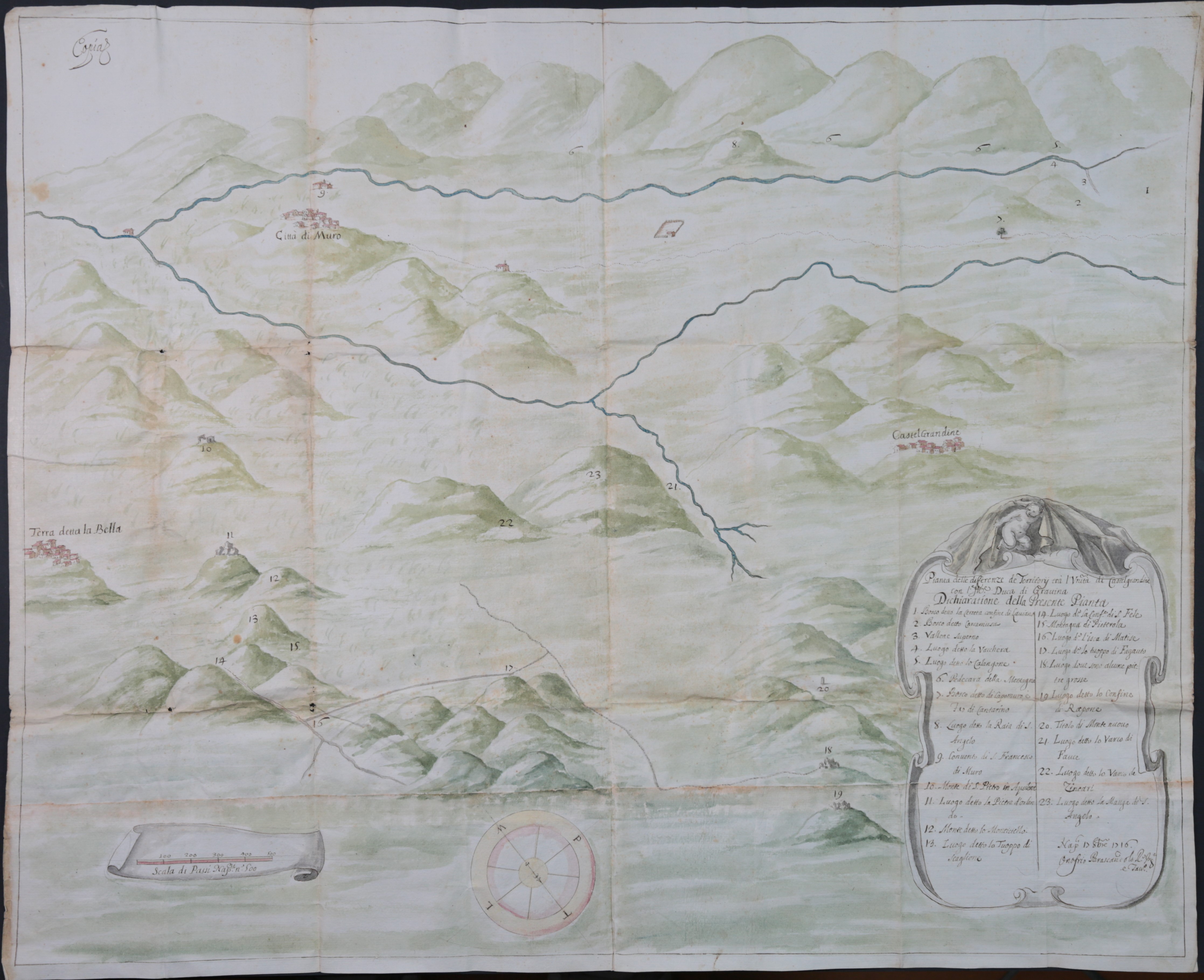 Le mappe dell’Azienda Doria Pamphili