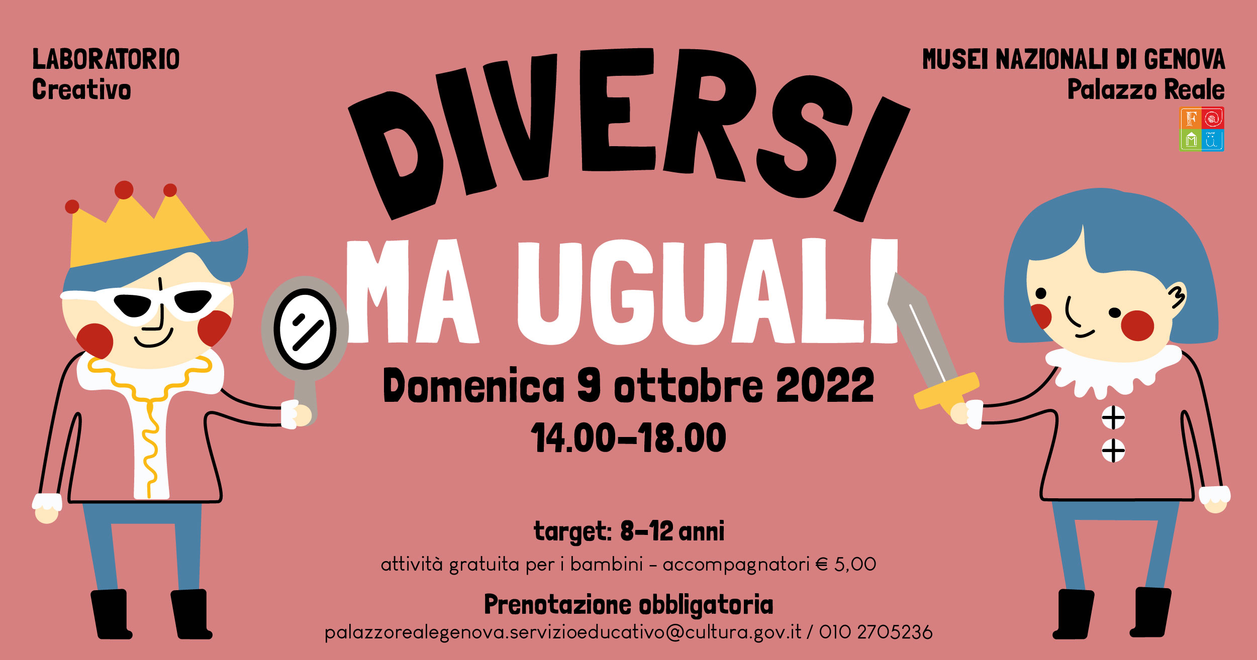 F@MU Giornata Nazionale delle Famiglie al Museo - Palazzo Reale di Genova