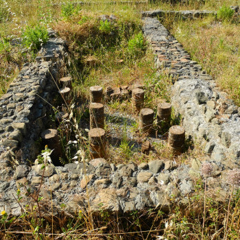 Albisola Superiore - Alba Docilia. Dettaglio di una stanza della Villa.