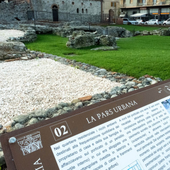 Albisola Superiore - Alba Docilia. Pannello esplicativo del sito.