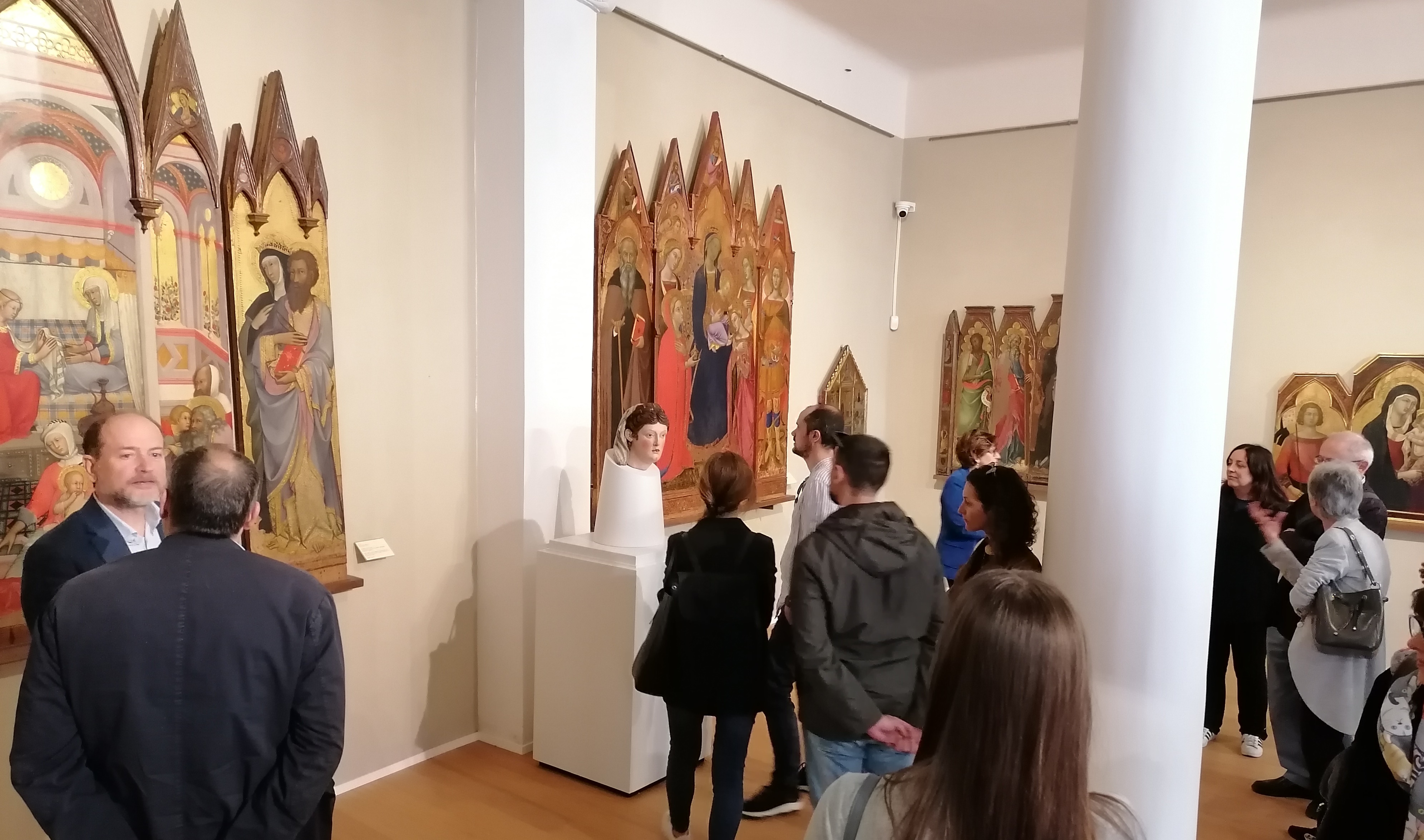 Riapertura sale del Duecento e Trecento ed esposizione dell'opera di Mariano d'Agnolo Romanelli