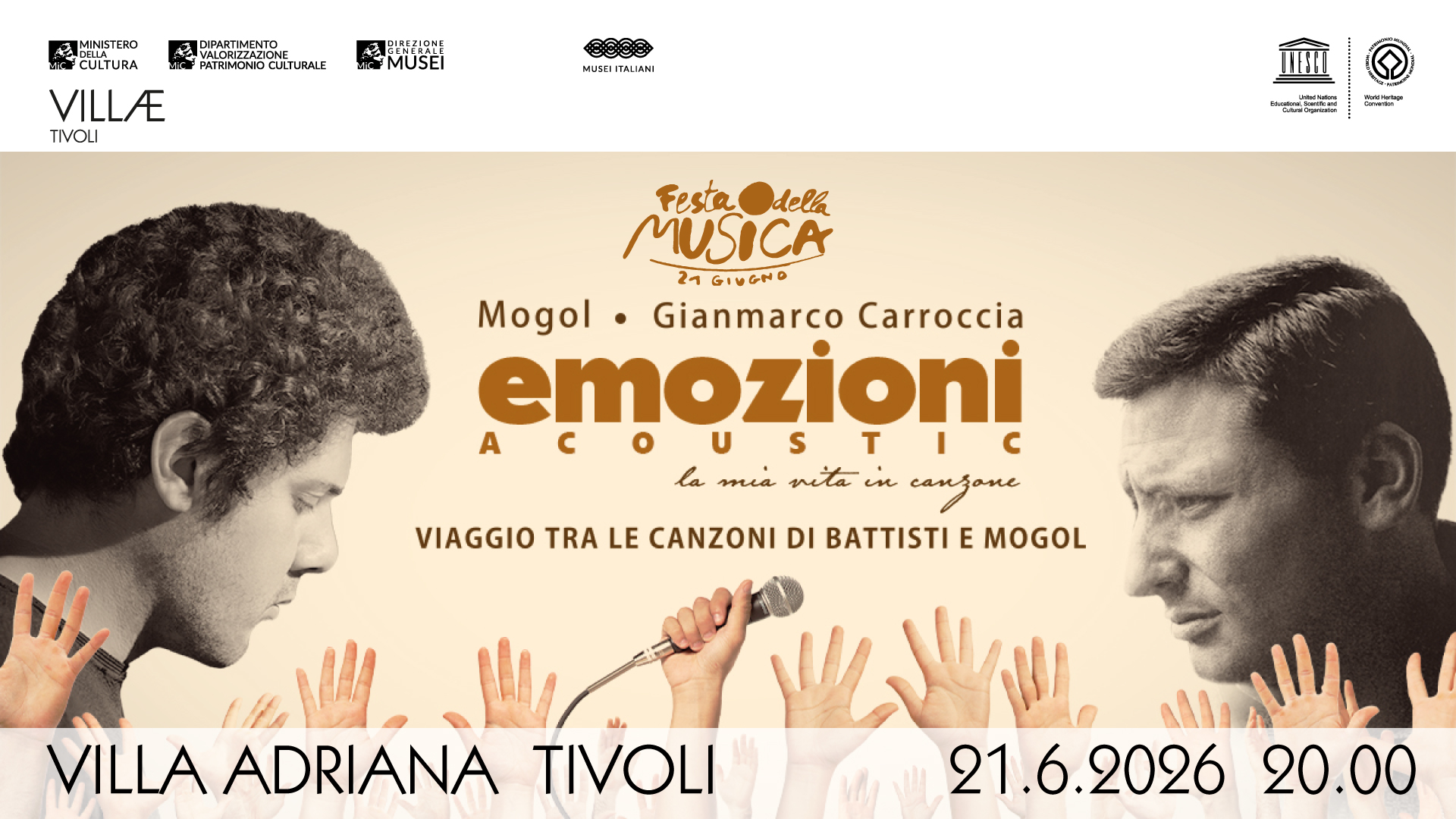 “Emozioni, viaggio tra le canzoni di Battisti Mogol".