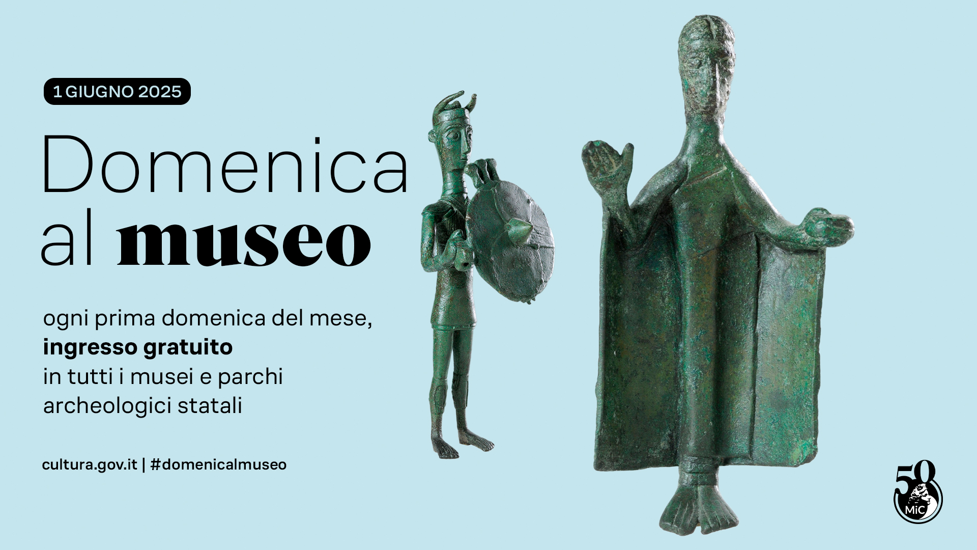 DOMENICA 1° GIUGNO INGRESSO GRATUITO AL MUSEO DELLE CIVILTA'