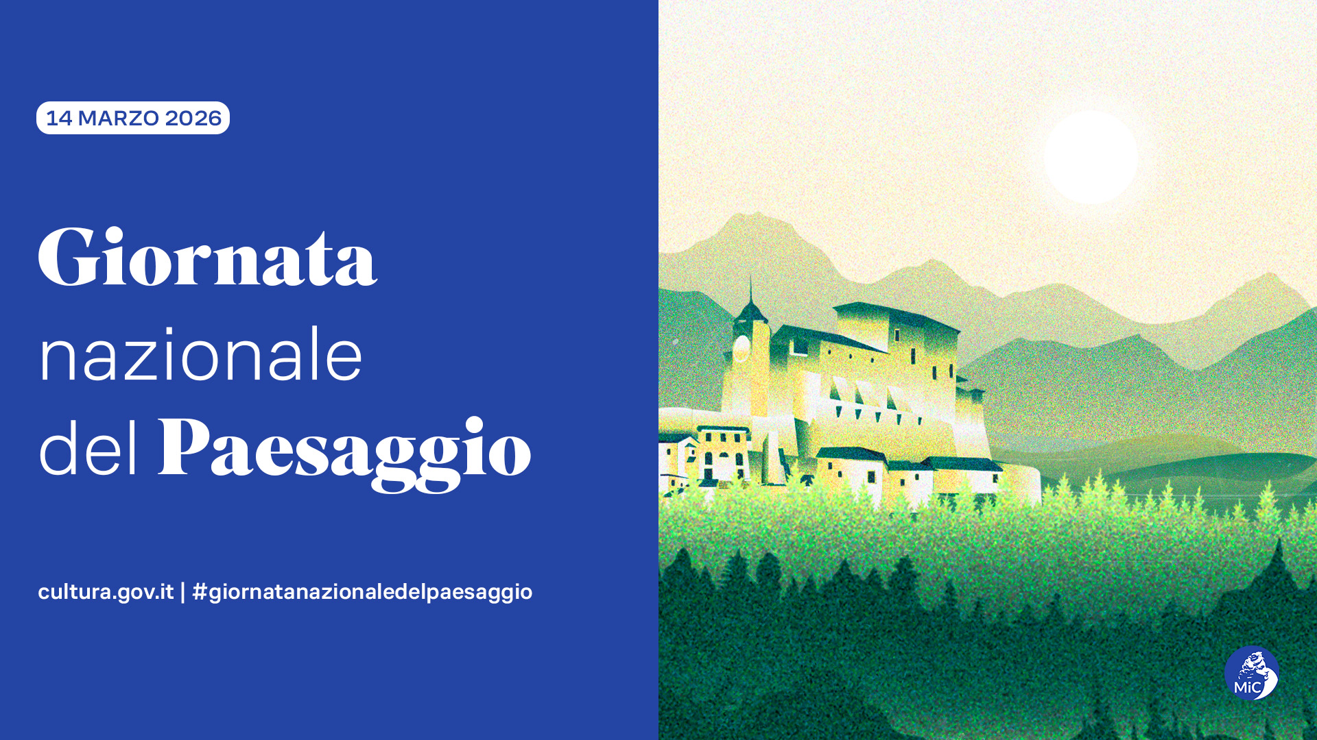 GIORNATA NAZIONALE DEL PAESAGGIO 2026