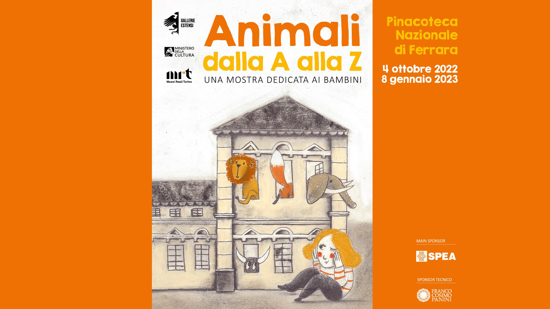 Animali dalla A alla Z - Una mostra dedicata ai bambini