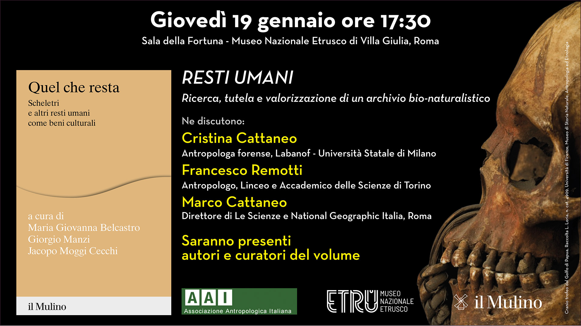 Resti umani. Ricerca, tutela e valorizzazione di un archivio bio-naturalistico