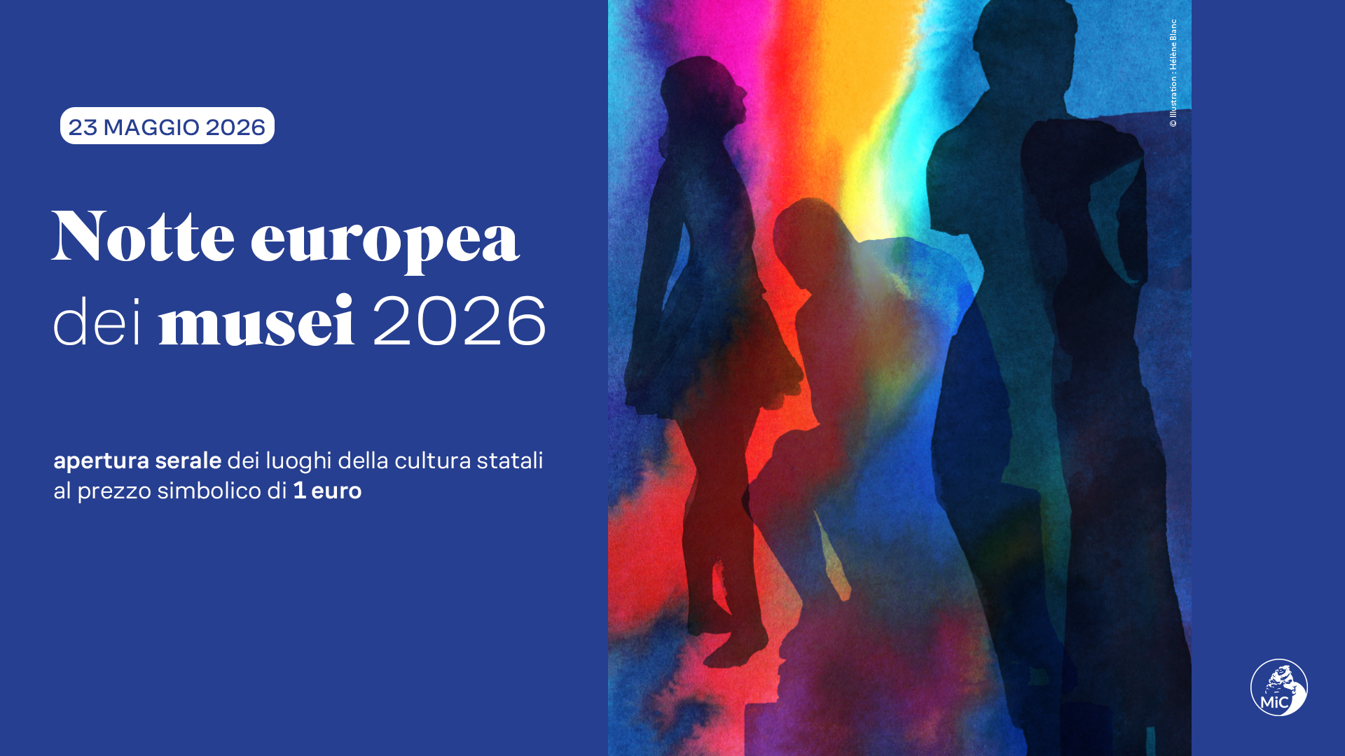NOTTE EUROPEA DEI MUSEI 2026
