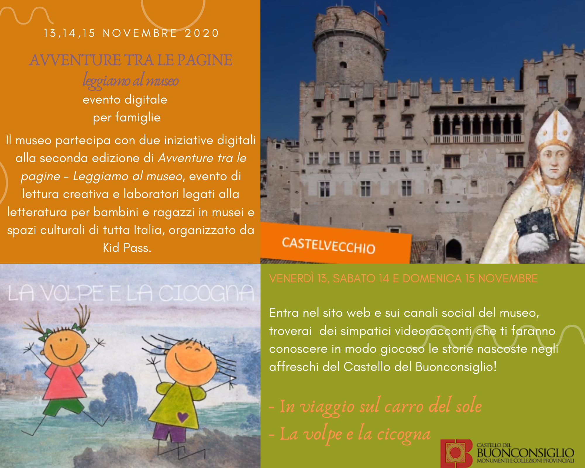 Avventure tra le pagine - Leggiamo al museo. Il Castello racconta