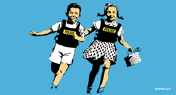 Banksy a visual protest