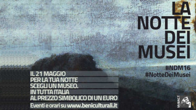 cover NOTTE EUROPEA DEI MUSEI | 21 MAGGIO 2016