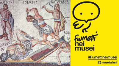 cover È DEDICATA AL FUMETTO LA CAMPAGNA SOCIAL DEI MUSEI ITALIANI PER IL MESE DI MARZO