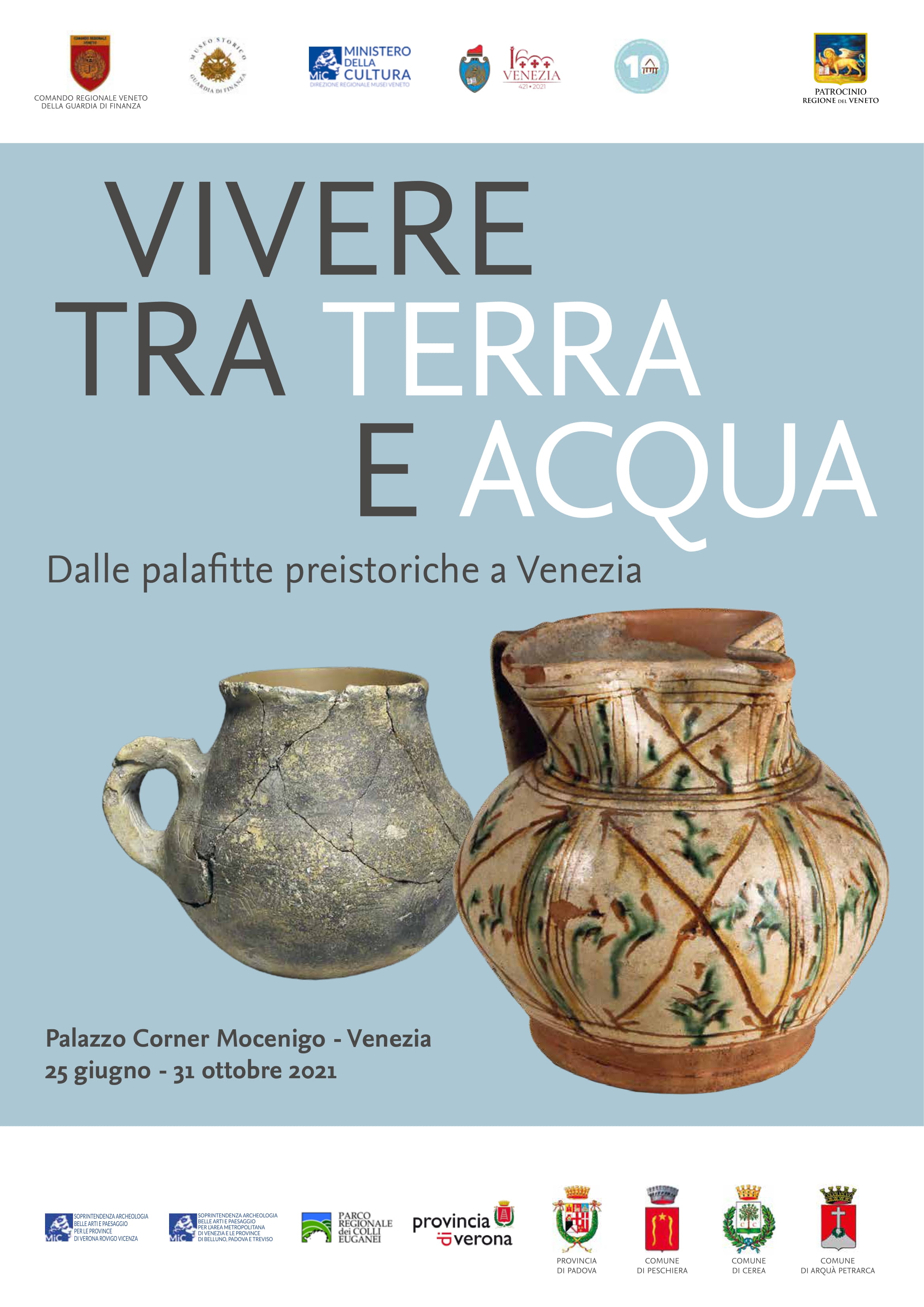 GEP 2021 | Museo Nazionale Atestino | Presentazione della mostra “Vivere tra terra e acqua. Dalla palafitte preistoriche a Venezia”. Catalogo della mostra in omaggio ai presenti all’iniziativa.