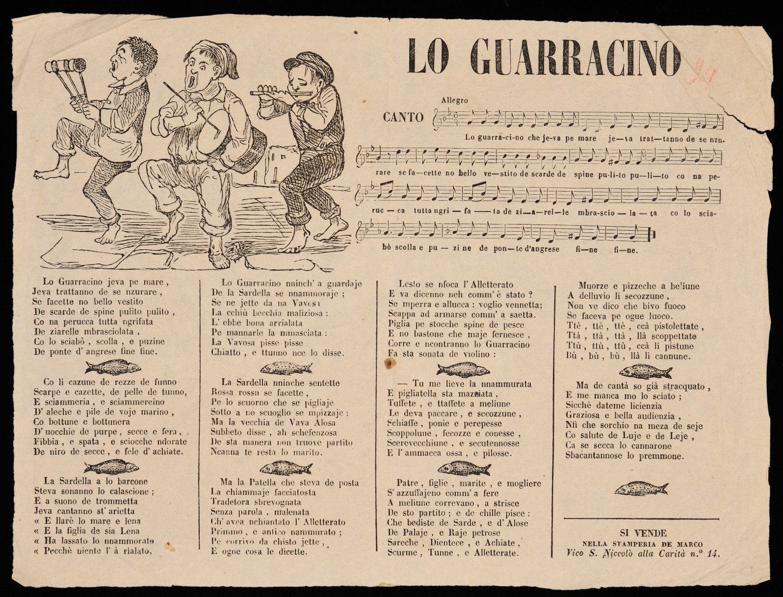 Il Fondo Imbriani della Biblioteca Universitaria di Napoli. I libretti popolari e il carteggio di un "misantropo napolitano". Mostra virtuale