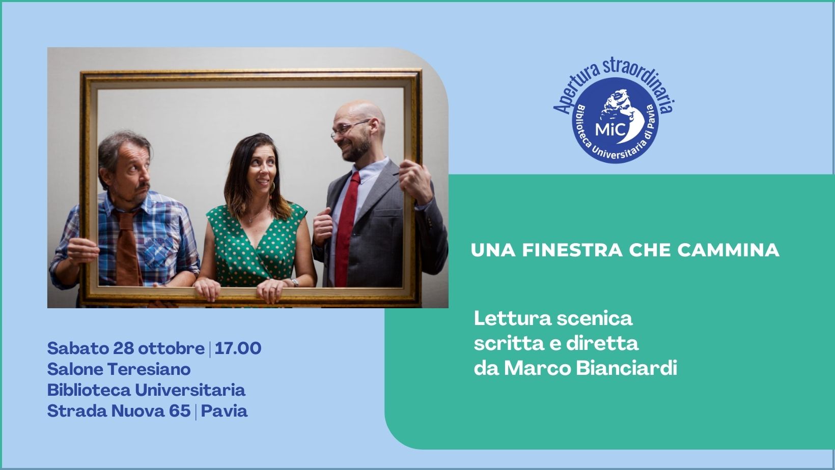 Una finestra che cammina