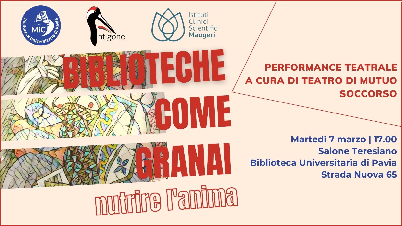 Biblioteche come granai: nutrire l’anima