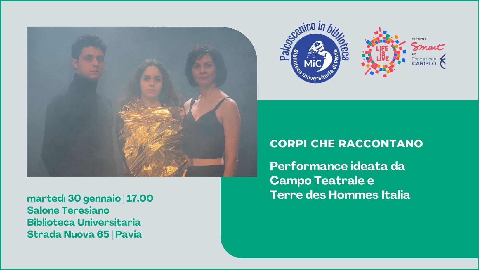 Corpi che raccontano. Il teatro a tutela dei diritti umani