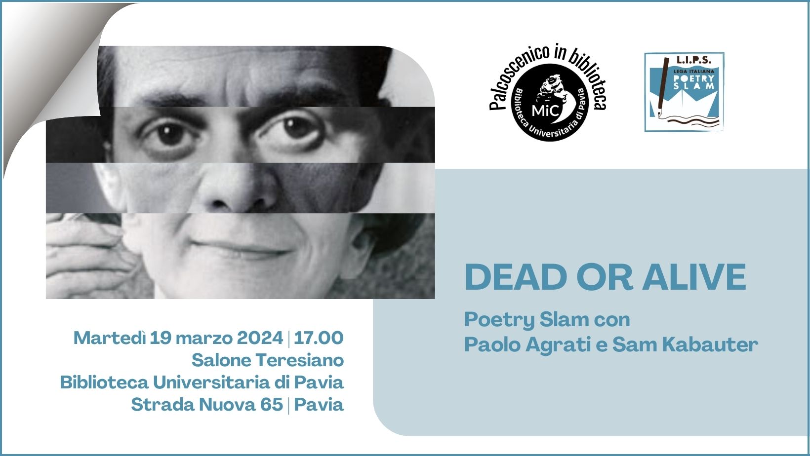 Dead or Alive. Poetry Slam