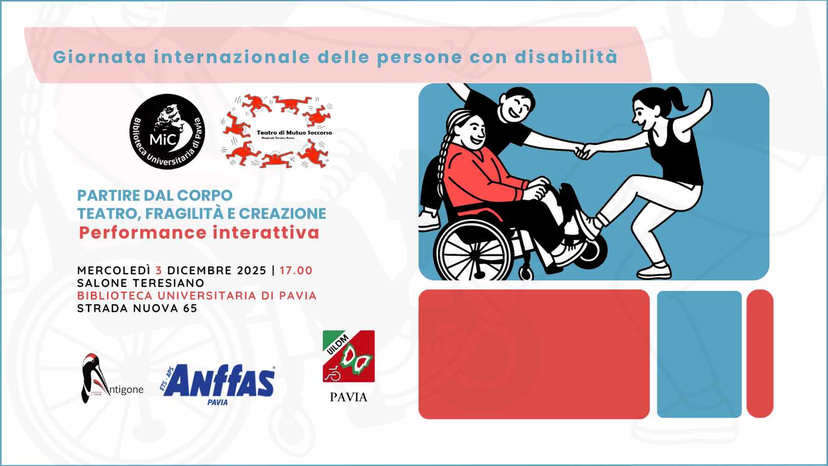 Partire dal corpo: teatro, fragilità e creazione