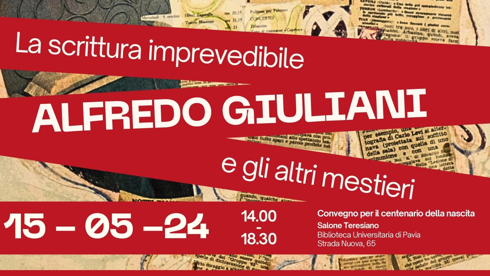 La scrittura imprevedibile. Alfredo Giuliani e gli altri mestieri