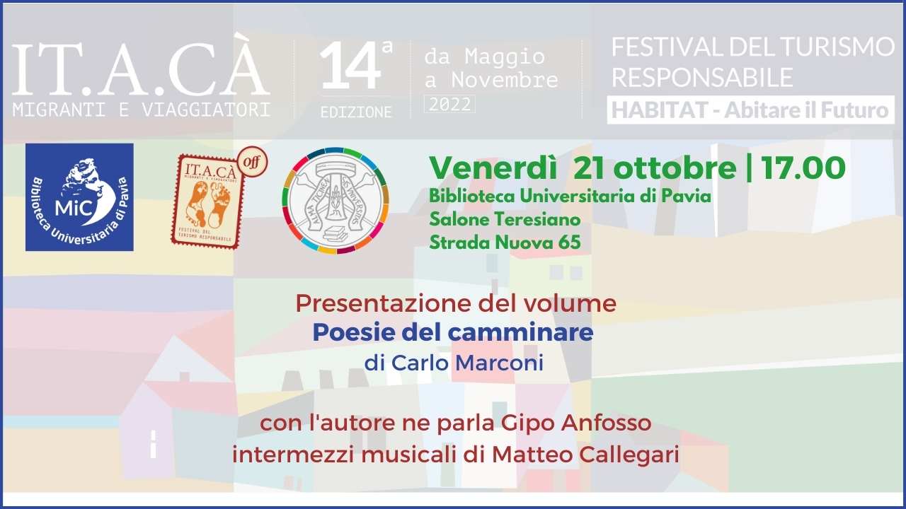 Poesie del Camminare di Carlo Marconi