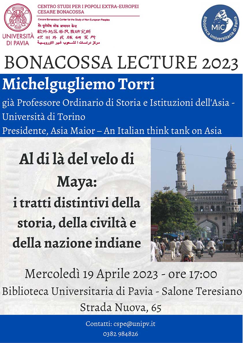Bonacossa Lecture 2023