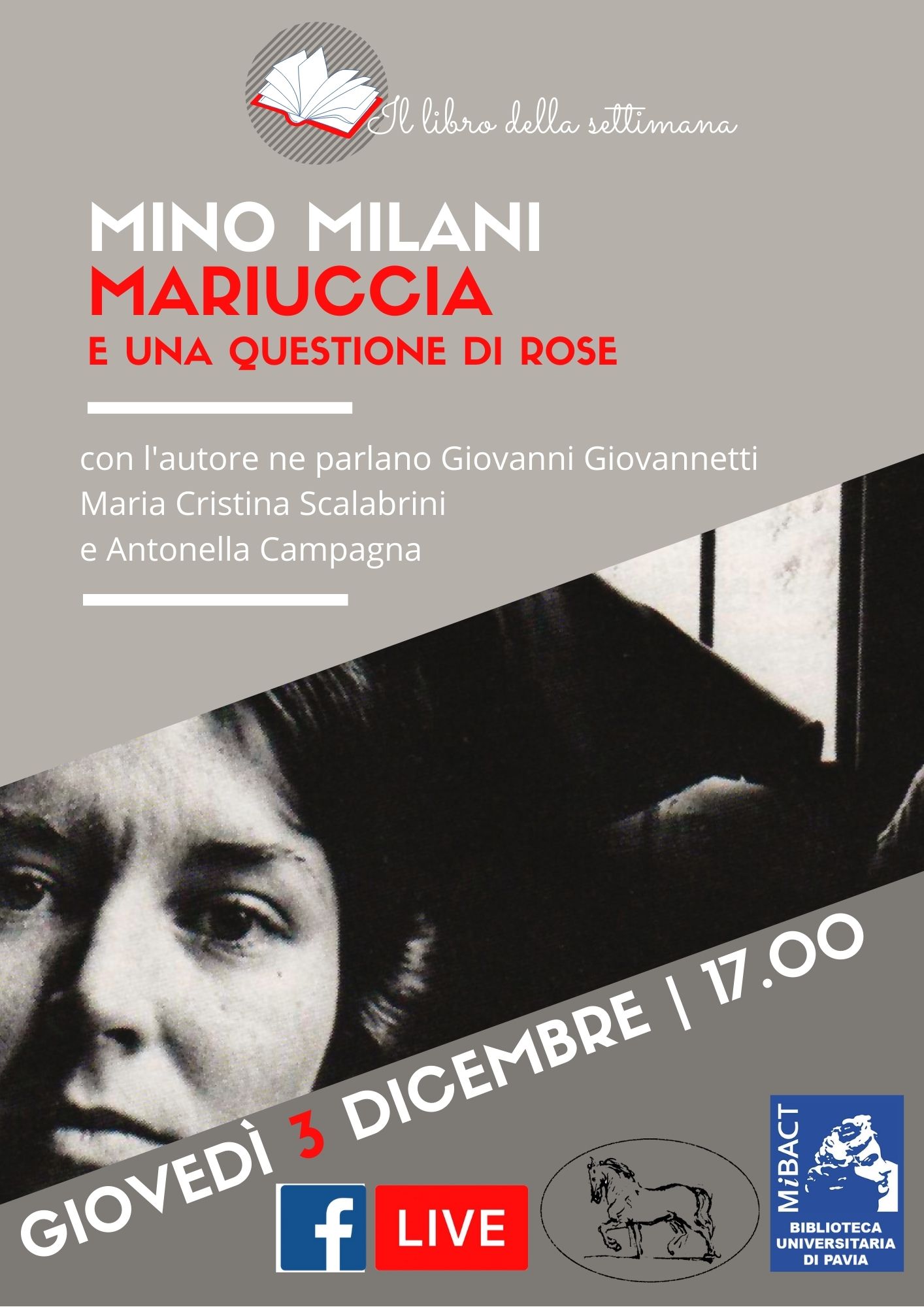 Il libro della settimana - Mino Milani, Mariuccia e Una questione di rose