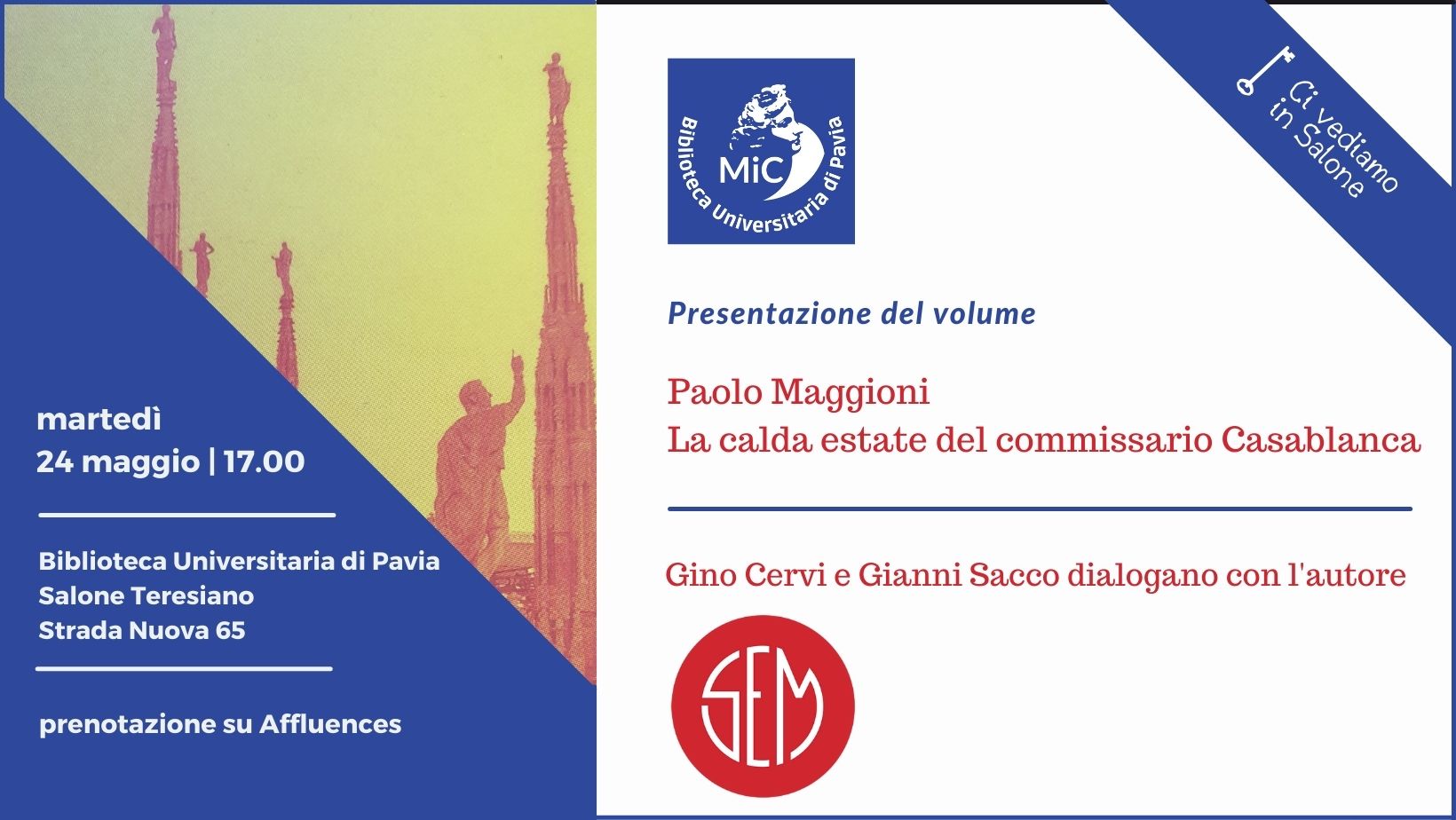 La calda estate del commissario Casablanca di Paolo Maggioni Maggio