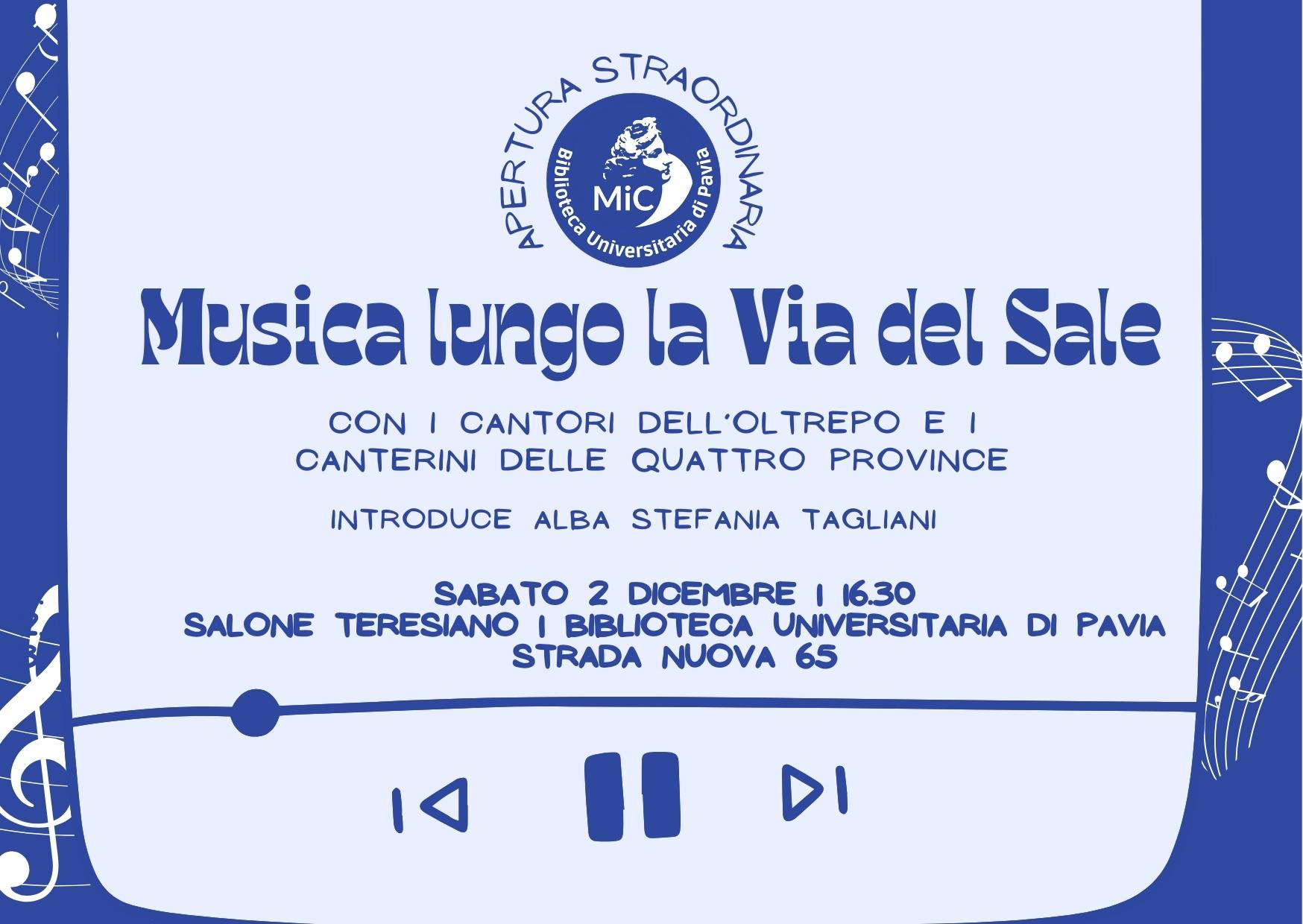 Musica lungo la Via del Sale