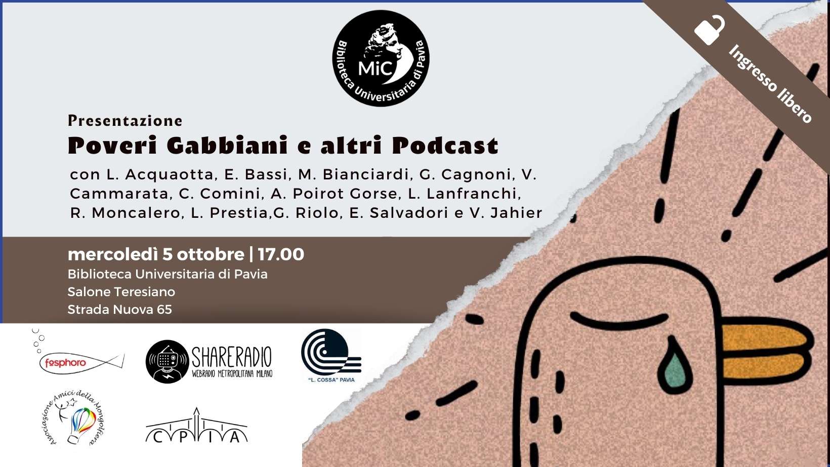 Poveri Gabbiani e altri Podcast