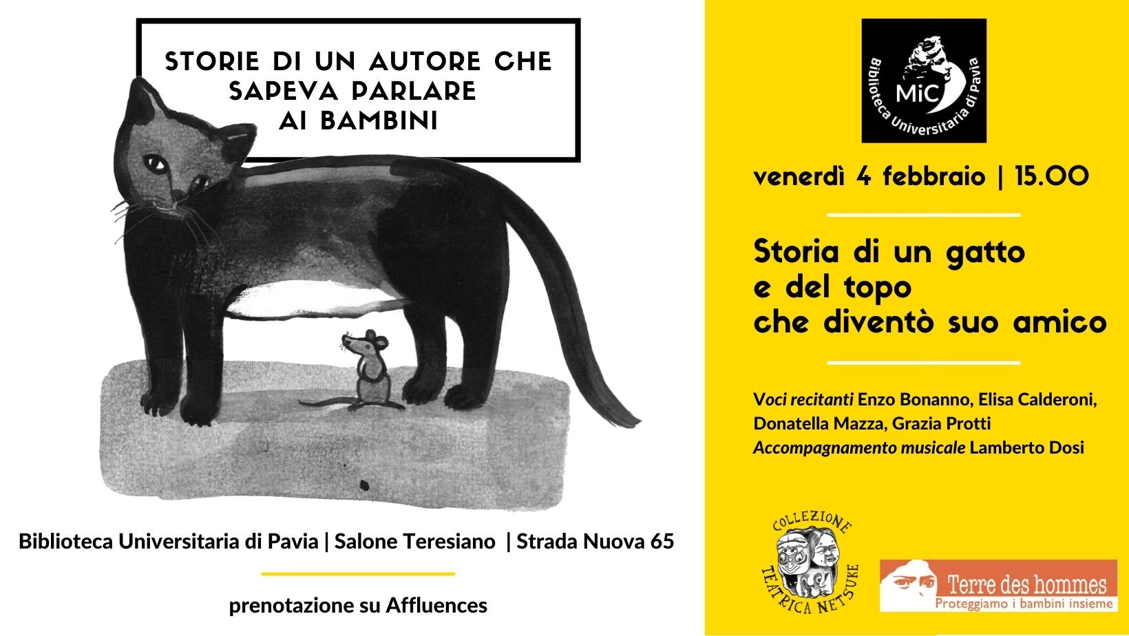 Storia di un gatto e del topo che diventò suo amico