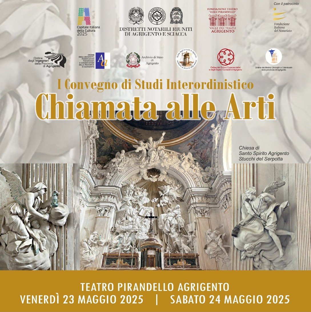 I Convegno di Studi Interordinistico “Chiamata alle Arti”