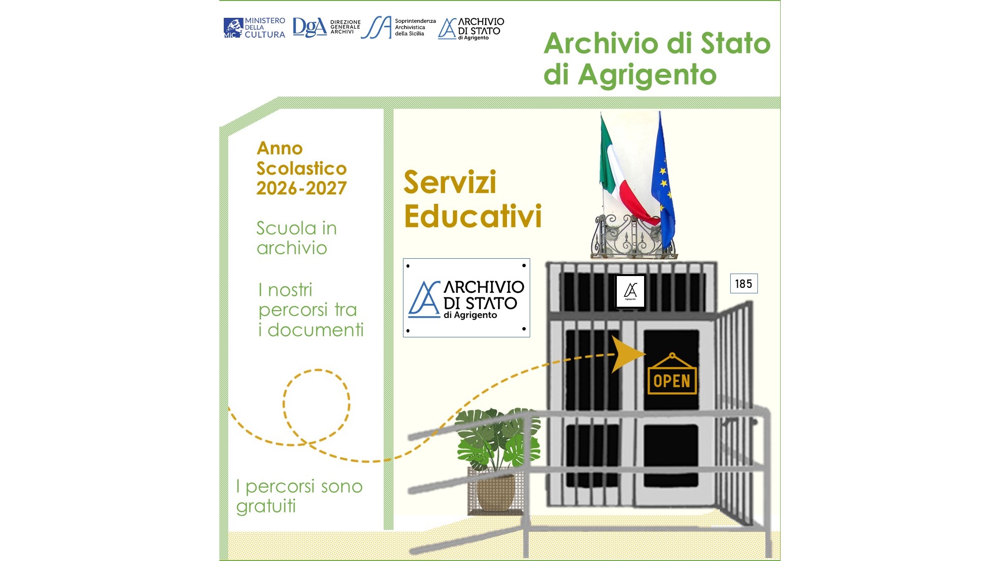Servizi Educativi dell’Archivio di Stato di Agrigento – Anno scolastico 2026-2027