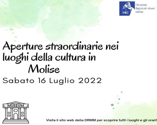 Apertura straordinaria 16_07_2022 Museo Palazzo Pistilli
