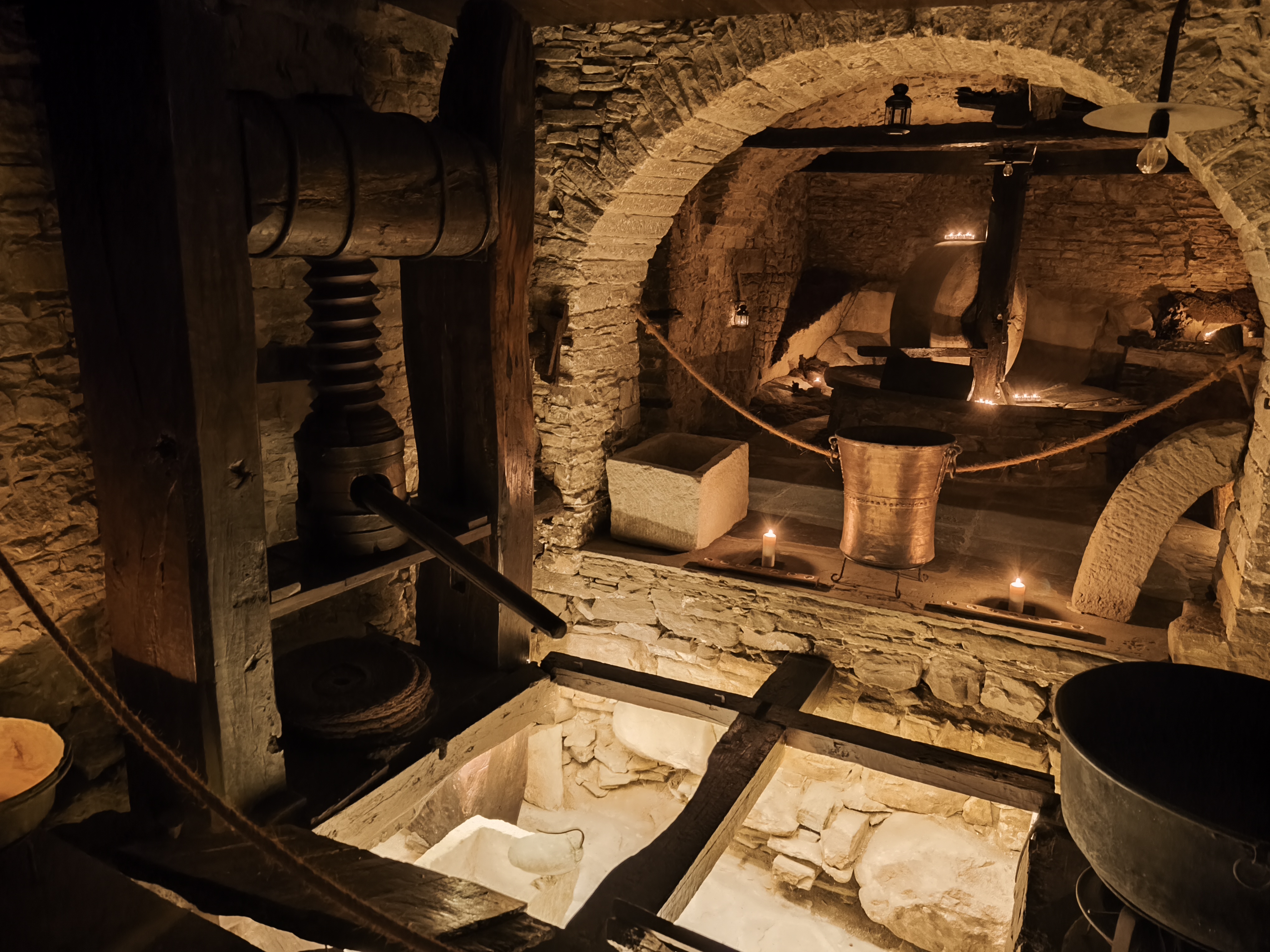 Notte al Museo a lume di candela nell’Antico Frantoio