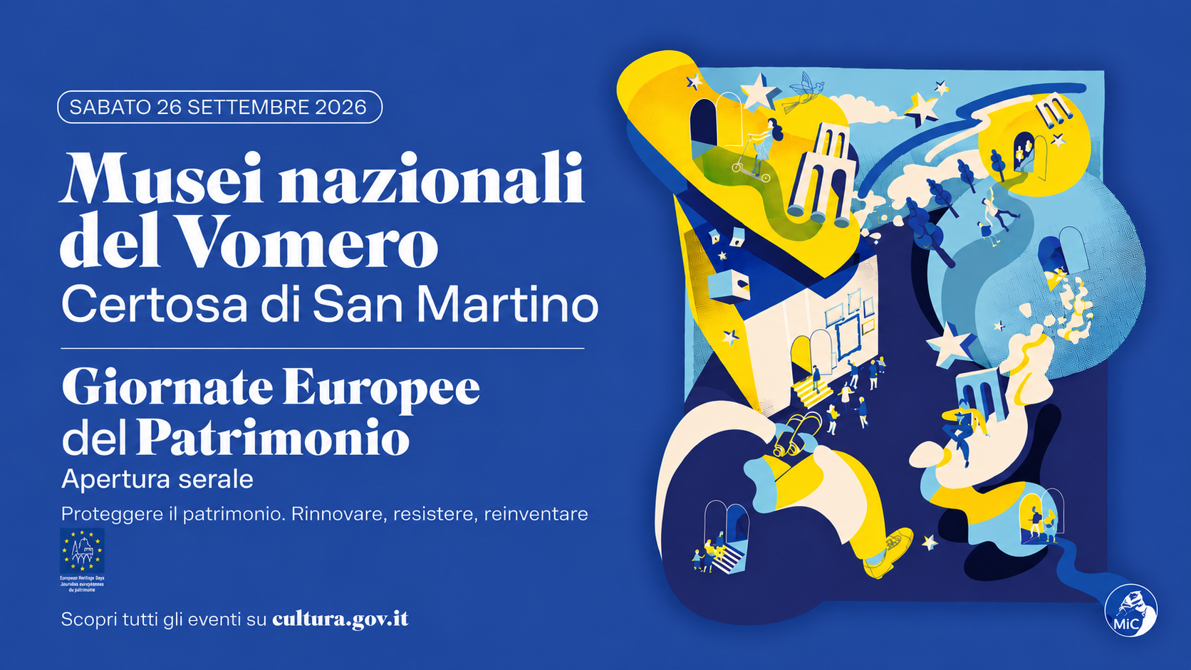 GEP 2026 | Certosa di San Martino - Apertura serale straordinaria e concerto “ZACK ALDERMAN”
