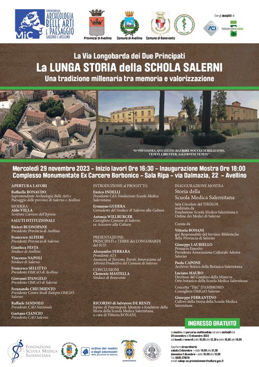 La Via Longobarda dei Due Principati “La lunga storia della Schola Salerni"