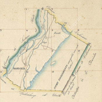 Mappa del Catasto austro-italiano (1850 circa)