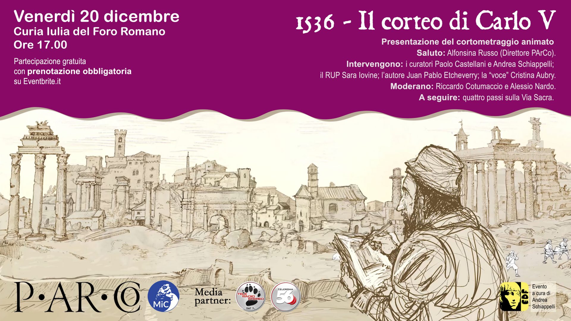 1536: il corteo di Carlo V