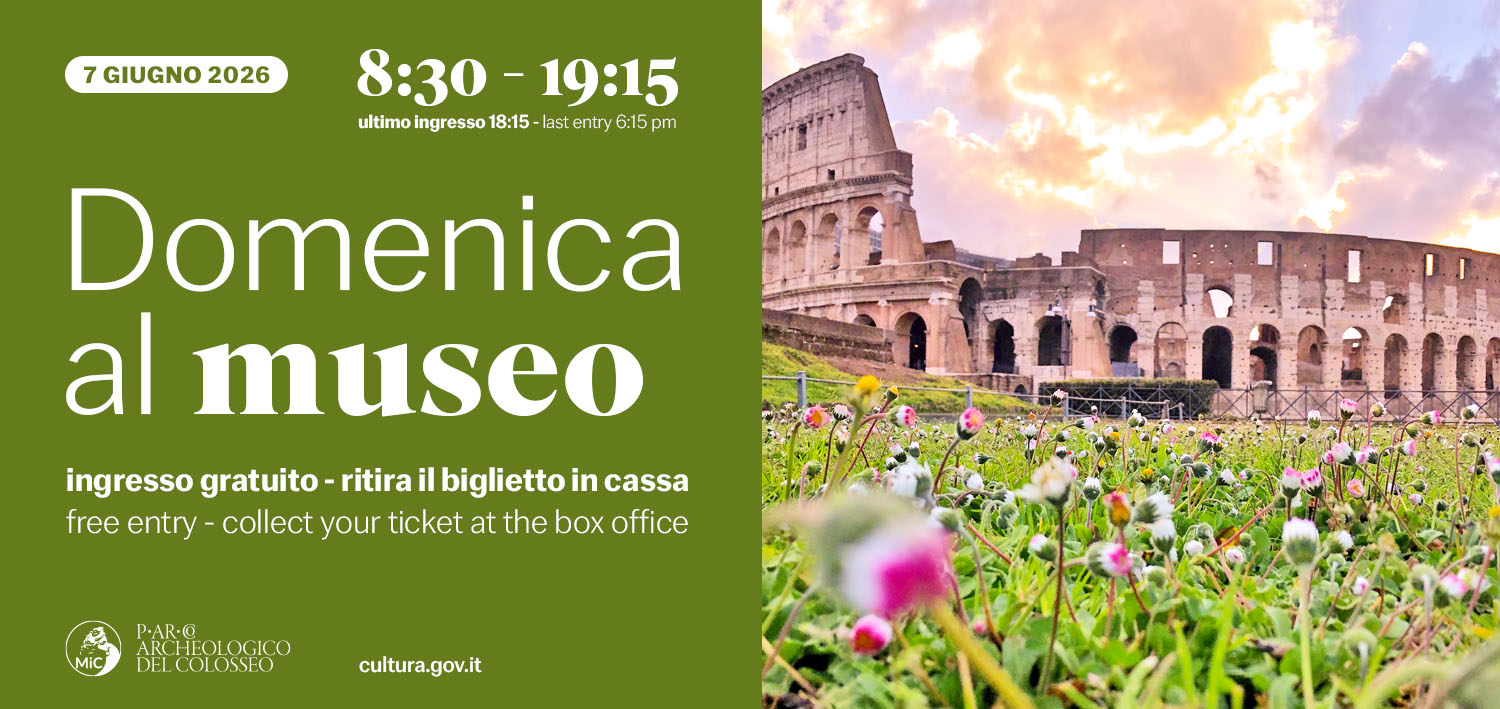 Ingresso gratuito domenica 7 giugno 2026 | #domenicalmuseo