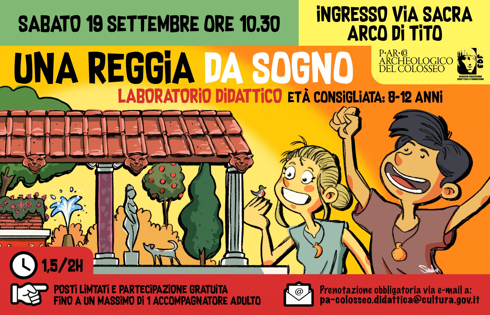 Una Reggia da Sogno | Attività per famiglie – Settembre 2026