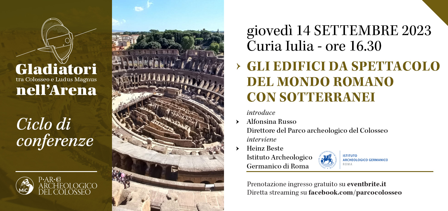 Gli edifici da spettacolo del mondo romano con sotterranei