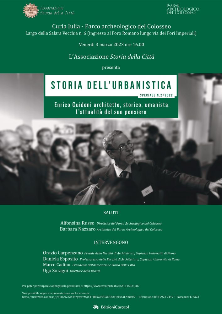 Enrico Guidoni architetto, storico, umanista. L’attualità del suo pensiero