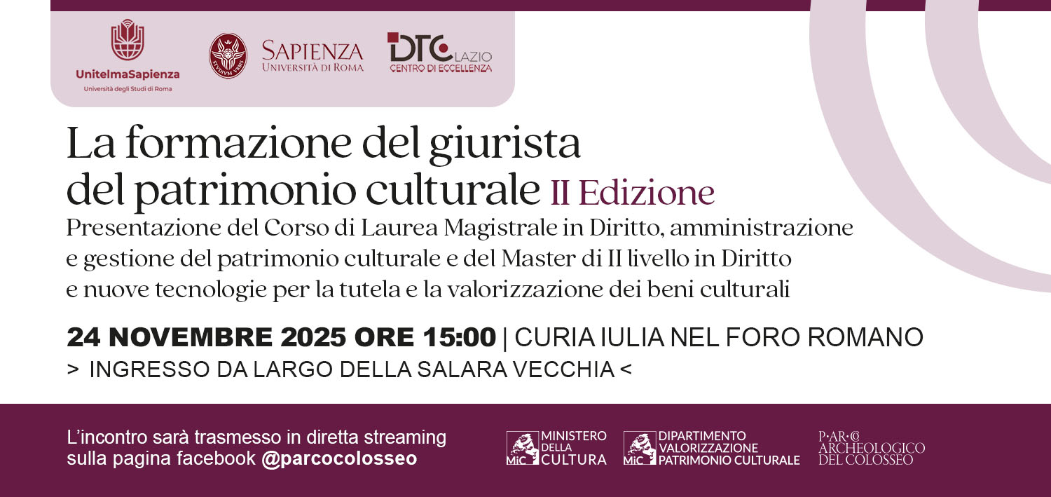 La formazione del giurista del patrimonio culturale