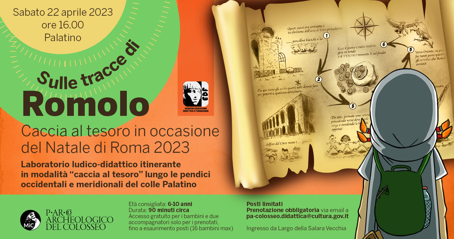 Sulle tracce di Romolo - Caccia al tesoro in occasione del Natale di Roma 2023